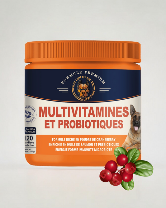 2+1 MULTIVITAMINES MINERAUX  ET PROBIOTIQUES - goldenmask.fr